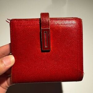 90s/00s Red Coach Wallet